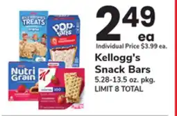 ACME Kellogg's Snack Bars offer