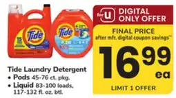 ACME Tide Laundry Detergent offer
