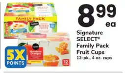ACME Signature SELECT Family Pack Fruit Cups offer