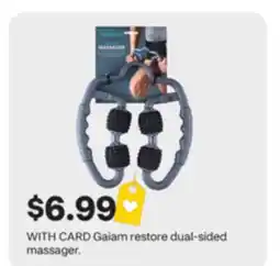 CVS Gaiam restore dual-sided massager offer