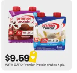 CVS Premier Protein shakes offer