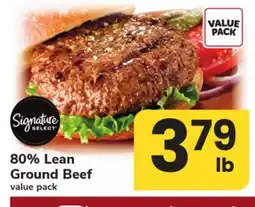 ACME 80% Lean Ground Beef offer