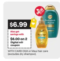 CVS OGX or Maui hair care offer