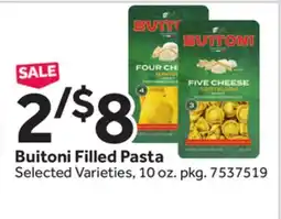 Stop&Shop Buitoni Filled Pasta offer