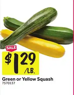 Stop&Shop Green or Yellow Squash offer
