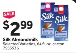 Stop&Shop Silk Almondmilk offer