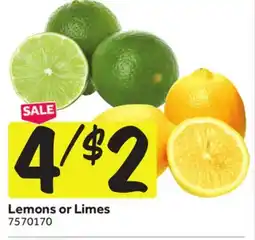 Stop&Shop Lemons or Limes offer