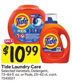 Stop&Shop Tide Laundry Care offer