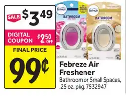 Stop&Shop Febreze Air Freshener offer