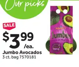 Stop&Shop Jumbo Avocados offer
