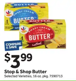 Stop&Shop Stop & Shop Butter offer