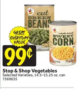 Stop&Shop Stop & Shop Vegetables offer