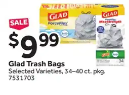 Stop&Shop Glad Trash Bags offer