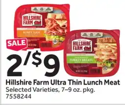 Stop&Shop Hillshire Farm Ultra Thin Lunch Meat offer