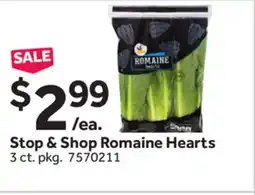 Stop&Shop Stop & Shop Romaine Hearts offer