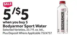 Stop&Shop Bodyarmor Sport Water offer