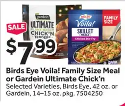 Stop&Shop Birds Eye Voila! Family Size Meal or Gardein Ultimate Chick'n offer