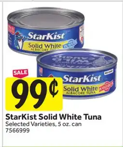 Stop&Shop StarKist Solid White Tuna offer