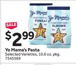 Stop&Shop Yo Mama's Pasta offer