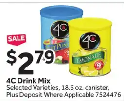 Stop&Shop 4C Drink Mix offer