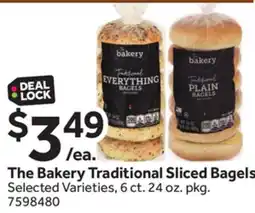 Stop&Shop The Bakery Traditional Sliced Bagels offer