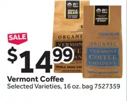 Stop&Shop Vermont Coffee offer