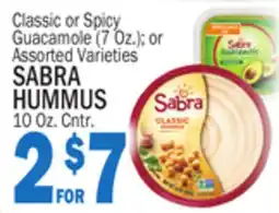 Bravo Supermarkets SABRA HUMMUS, 10 Oz. Cntr offer