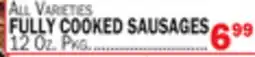 Bravo Supermarkets FULLY COOKED SAUSAGES offer