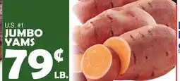 Bravo Supermarkets JUMBO YAMS offer