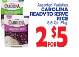 Bravo Supermarkets CAROLINA READY TO SERVE RICE offer