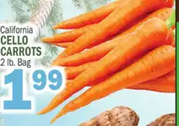 Bravo Supermarkets CELLO CARROTS offer