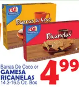 Bravo Supermarkets GAMESA RICANELAS offer