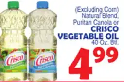 Bravo Supermarkets CRISCO VEGETABLE OIL offer