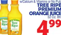 Bravo Supermarkets TREE RIPE PREMIUM ORANGE JUICE offer