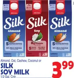 Bravo Supermarkets SILK SOY MILK offer