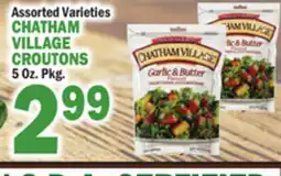 Bravo Supermarkets CHATHAM VILLAGE CROUTONS offer