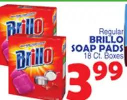 Bravo Supermarkets BRILLO SOAP PADS offer