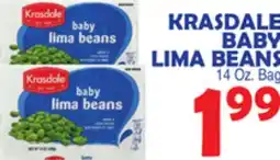 Bravo Supermarkets KRASDALE BABY LIMA BEANS offer