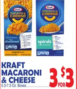 Bravo Supermarkets KRAFT MACARONI & CHEESE offer