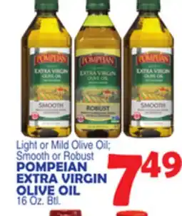 Bravo Supermarkets POMPEIAN EXTRA VIRGIN OLIVE OIL offer