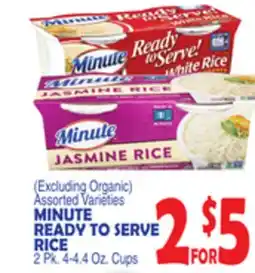 Bravo Supermarkets MINUTE READY TO SERVE RICE offer