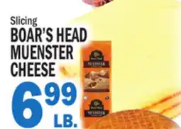 Bravo Supermarkets BOAR'S HEAD MUENSTER CHEESE offer