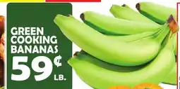 Bravo Supermarkets GREEN COOKING BANANAS offer