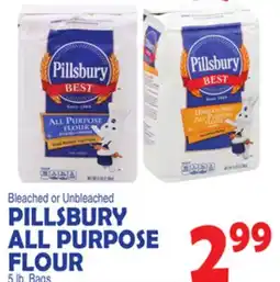 Bravo Supermarkets PILLSBURY ALL PURPOSE FLOUR offer