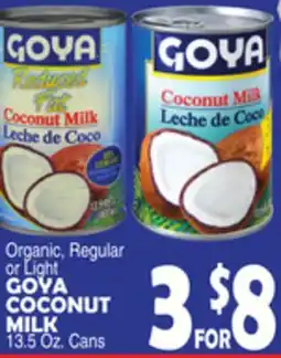 Bravo Supermarkets GOYA COCONUT MILK offer