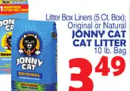 Bravo Supermarkets JONNY CAT CAT LITTER 10 lb. Bag offer