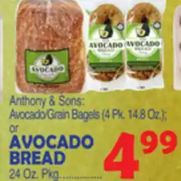 Bravo Supermarkets AVOCADO BREAD 24 Oz. Pkg offer