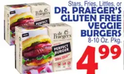 Bravo Supermarkets DR. PRAEGER'S GLUTEN FREE VEGGIE BURGERS offer