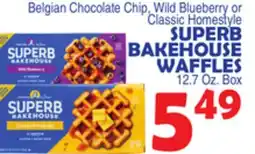 Bravo Supermarkets SUPERB BAKEHOUSE WAFFLES offer