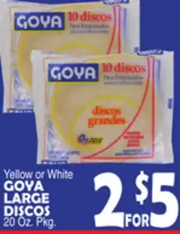 Bravo Supermarkets GOYA LARGE DISCOS offer